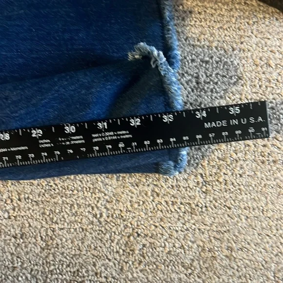 Turquoise Haven bell bottom women’s denim overalls SZ L - Picture 11 of 11